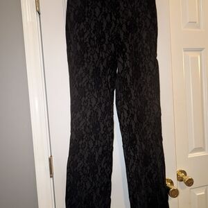 Vintage Harold's Velvet & Lace Pants